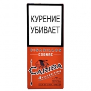 Сигариллы Cariba Wood Tip Cognac - 1 блок